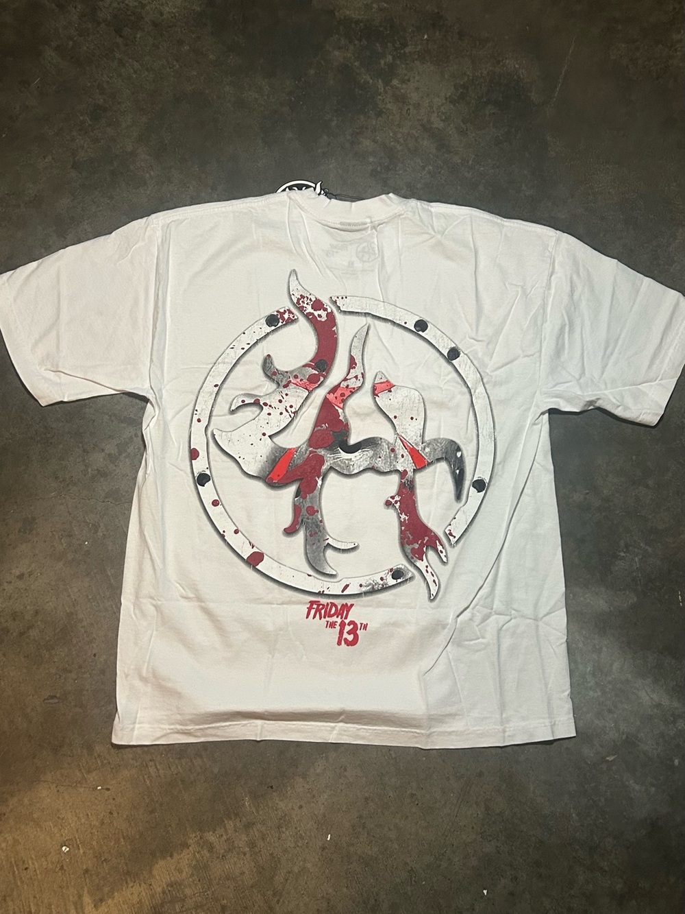 Lost Hills Jason Mask Friday the 13th Graphic Short Sleeve Tee - Picture 2 of 5